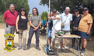 Equipos y antenas en Radio naturaleza Colmenarejo 2026 durante encuentro